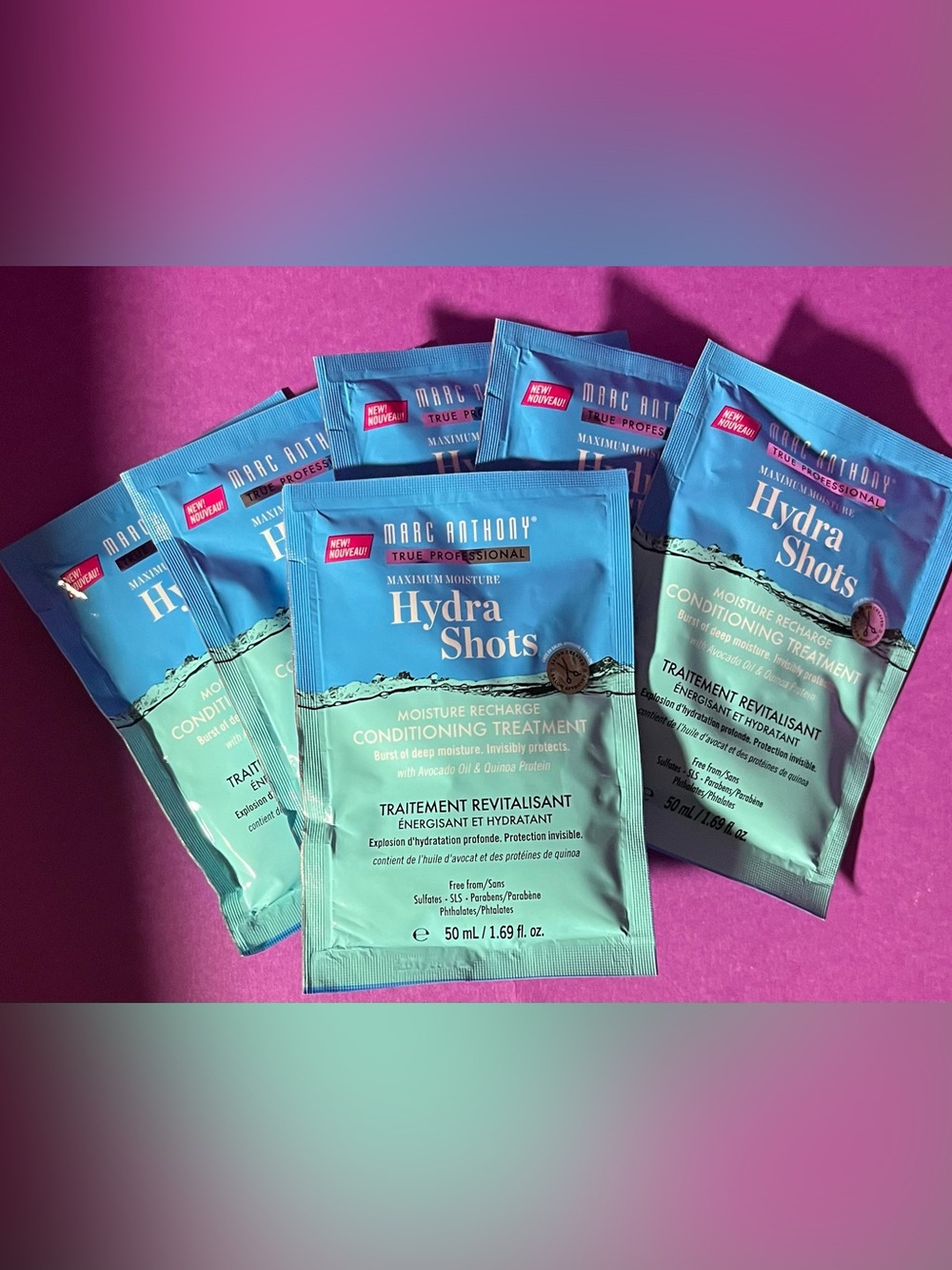 Marc Anthony - Maximum Moisture -  Hydra Shots 
- (6/$28)